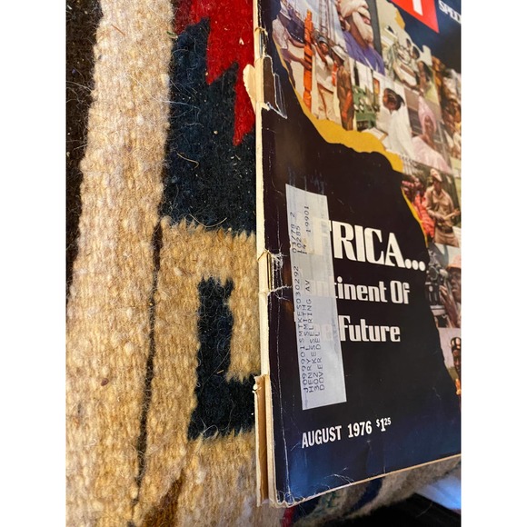 Vintage August 1976 Ebony SPECIAL ISSUE Magazine with Featured Cover, “AFRICA…k - Picture 2 of 15